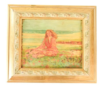 Maurice Galbraith Cullen Oil on Panel Painting