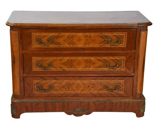 Louis Philippe Style Chest of Drawers Dresser (1 of 13)