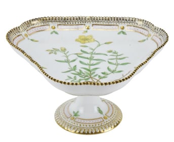 Royal Copenhagen Flora Danica Porcelain Compote