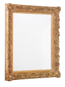 Baroque Style Decorative Carving Gilt Mirror