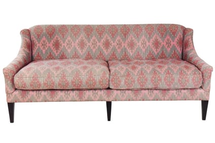 Andrew Martin Orillo Pink Kilim Upholstered Sofa