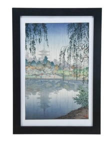 Tsuchiya Koitsu Signed Woodblock Kofuku-ji Temple