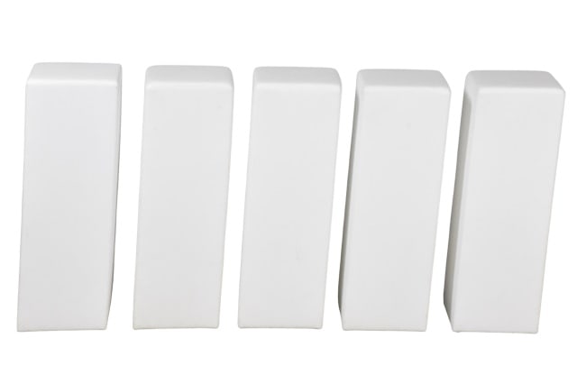 5 Davis Furniture Post Modern White Leather Stools (1 of 7)