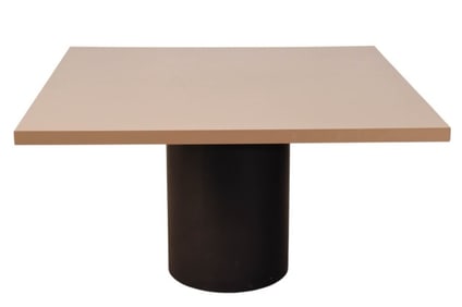Modern Custom Made Pedestal Dining Table