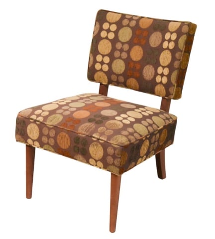 Contemporary Upholstered Jasmine Accent Chair (1 of 10)
