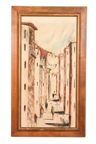 Gelf Signed Mid C Impressionist Painting