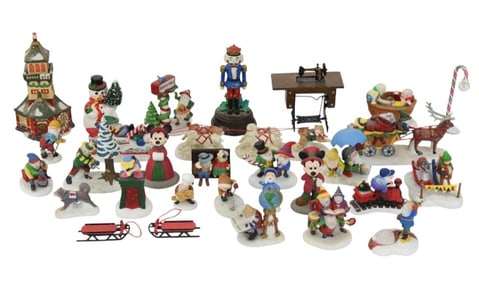 Assortment of Department 56 Town Accessories