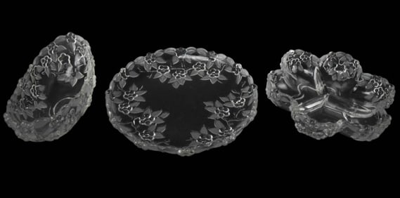 Mikasa Crystal Germany Bella Rosa Serving Pieces