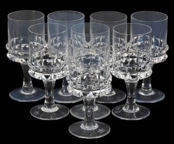 Set of 8 Rosenthal Holdfast Wine Glasses