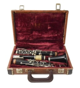 Vintage Jean Laserre Clarinet Ebony Made in Italy