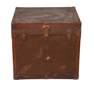 Antique Mark Cross Wardrobe Trunk