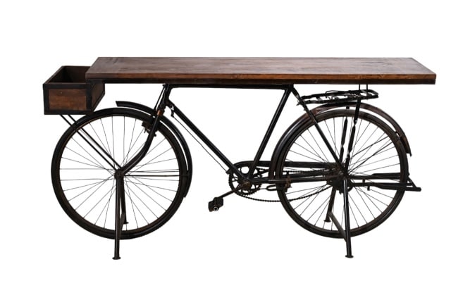 Industrial Vintage Old Cycle Model with Top Bar (1 of 10)