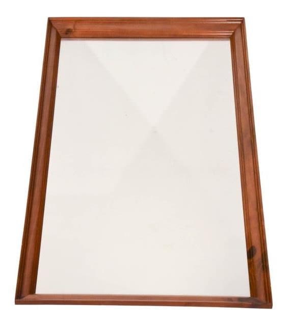 Classic Large Farmhouse Style Pine Mirror (1 of 8)