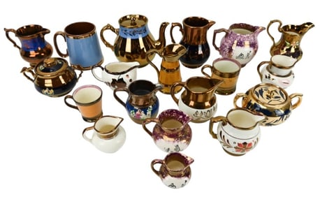 Collection Lusterware Pieces