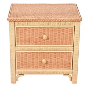 Henry Link Wicker Nightstand