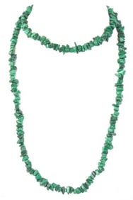 Strand Uncut Malachite Beaded Stones