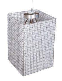 English Cut Rock Chandelier