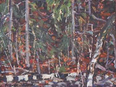 Franz Johnston Signed Oil on Panel Painting