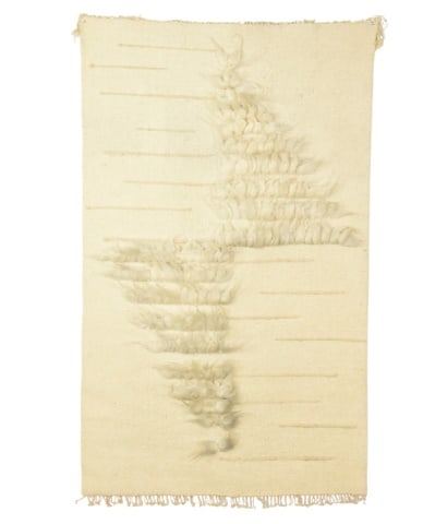 Hand Woven Tapestry Wall Hanging Sheep Wool (1 of 9)