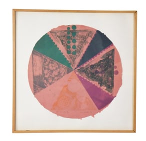 Alan Shields "OldeTooth Dish" Mixed Media Artwork