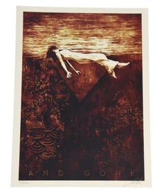 Shepard Fairey "D Gone" Screen Print