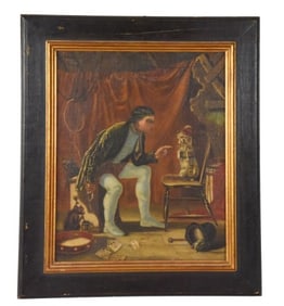 In the style of Sir Edwin Landseer Oil on Canvas