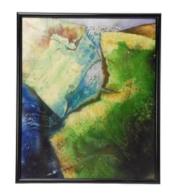 F. Ronald Fowler Sandbar Series III Oil Painting