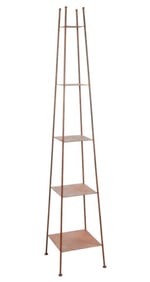 Metal Ladder-Style Etagere / Shelving Unit