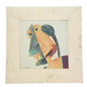 Chagan Mistry Abstract Textured Painting