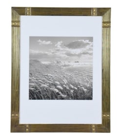 Michael Kahn Black & White Photo Wheat Field