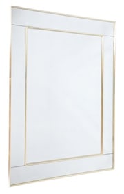 La Barge Art Deco Style American Wall Mirror