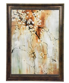 Rikki Drotar Sweet Pea Framed Art Print