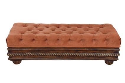 Horchow Massoud Zalkin Upholstered Storage Bench
