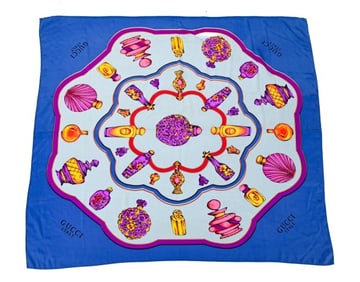 Gucci Silk Signature Woman's Scarf