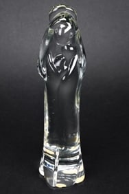 Swedish Crystal Art Glass Madonna And Child