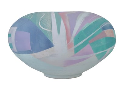 Jill Rosenthal Art Pottery Southwestern Style Vase