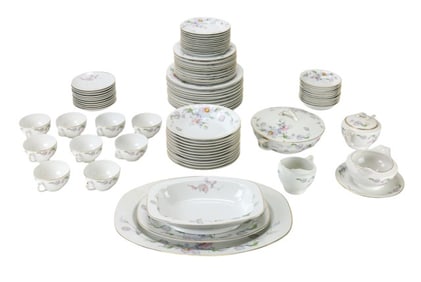 TK Thun Bohemia Magnolia Porcelain Dinner Service