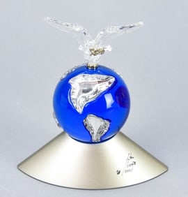 Swarovski Crystal Planet Figurine Boxed