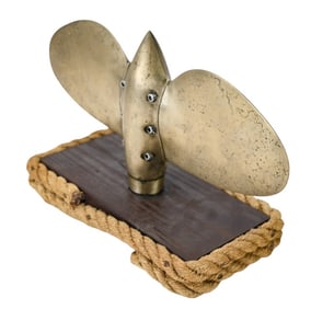 Collector 17 Inch Sailboat Brass Propeller