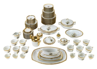 H&C Selb Bavaria Bird of Paradise Dinner Service