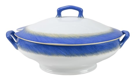 Hermes France Porcelain Compote