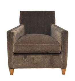 Mid-Century Lillian August Upholstered Salon Chair