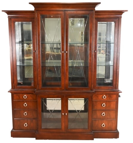 Stanley Furniture Mahogany Buffet / Hutch (1 of 17)