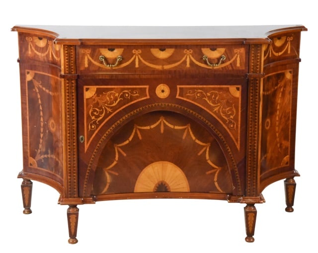 Neoclassical Style Italian Armando Rho Dresser (1 of 14)