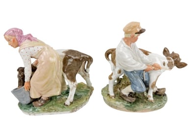 Two Royal Copenhagen Porcelain Figurine