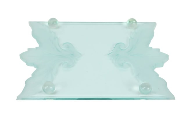 Guenther Luna Studio Art Glass Passion Leaf Tray (1 of 12)