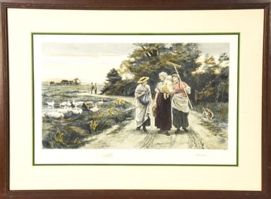 Murray Morgan Color Engraving The Haymakers