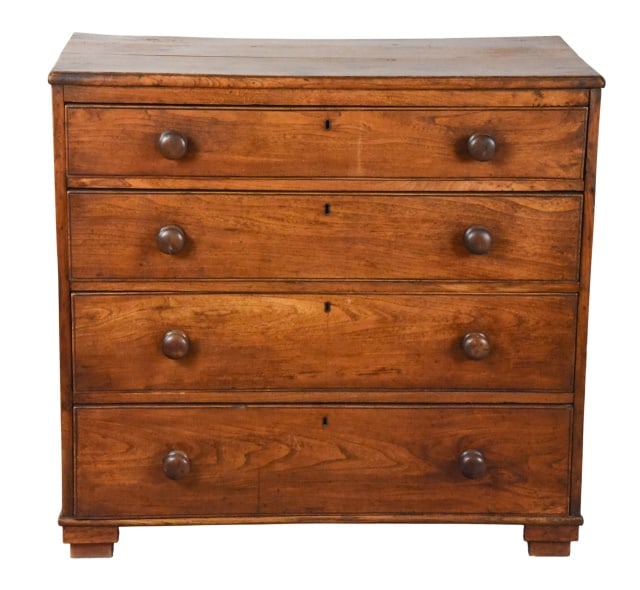 Antique English Oak Chest of Drawers (1 of 7)