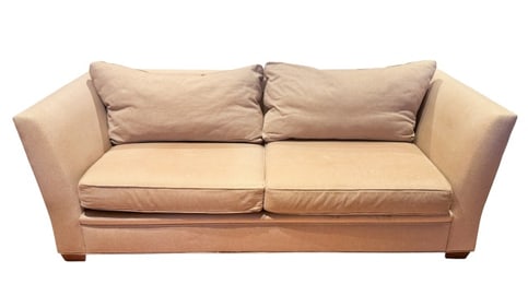 Contemporary Design Upholstered Love Seat