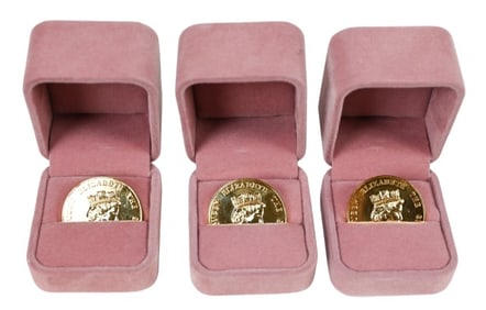 3 Queen Elizabeth II Hong Kong Region Coins